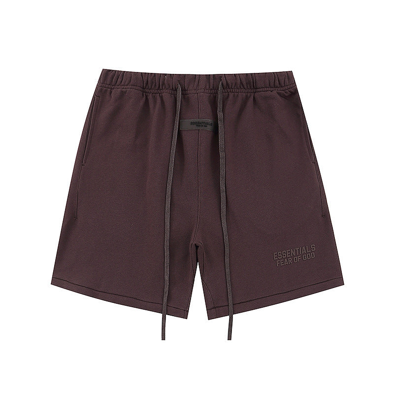 Fear of God ESSENTIALS Logo Sweat Shorts – Premium Cotton Blend Oversized Shorts