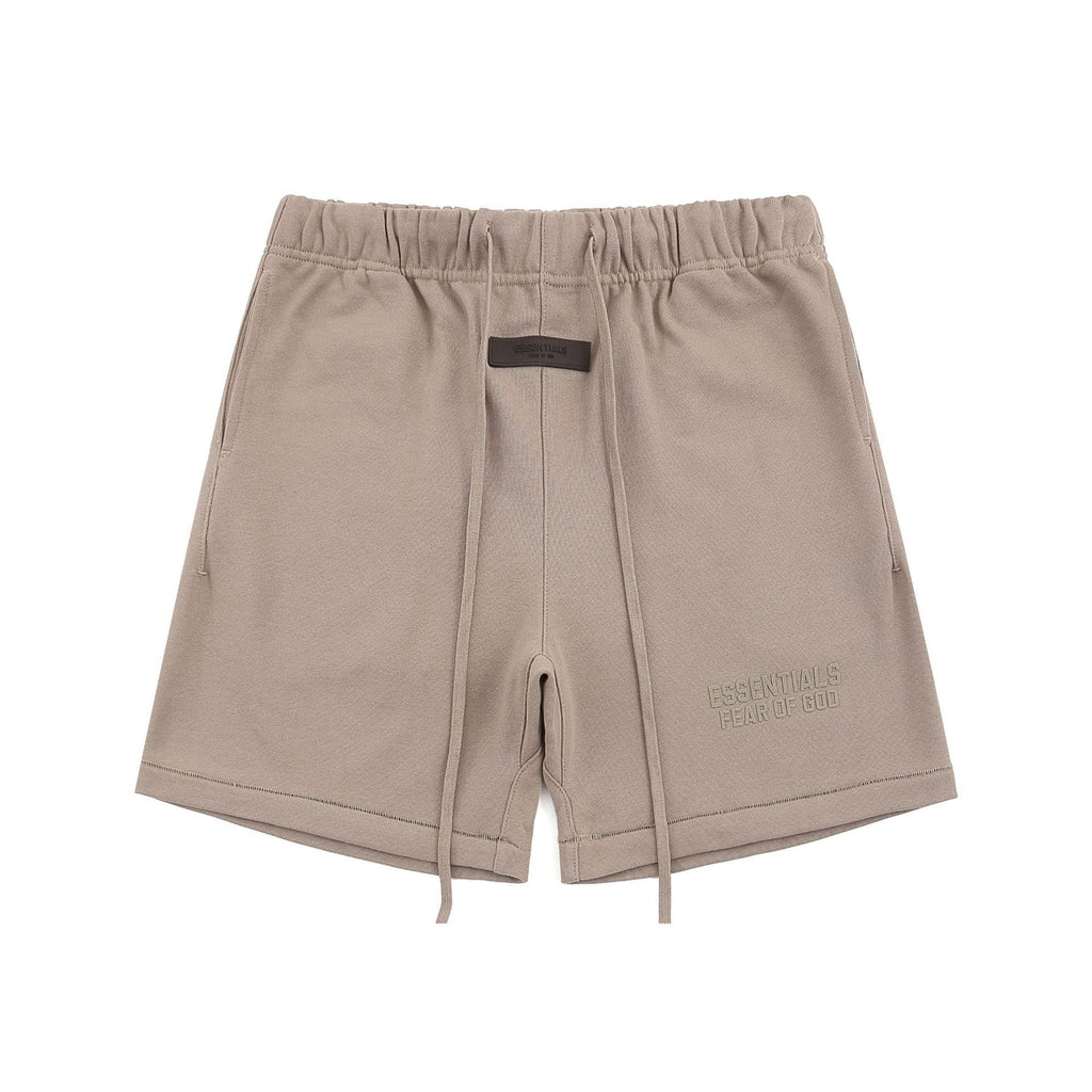 Fear of God ESSENTIALS Logo Sweat Shorts – Premium Cotton Blend Oversized Shorts