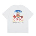 Casablanca Arch Architectural Back Graphic T-Shirt - White