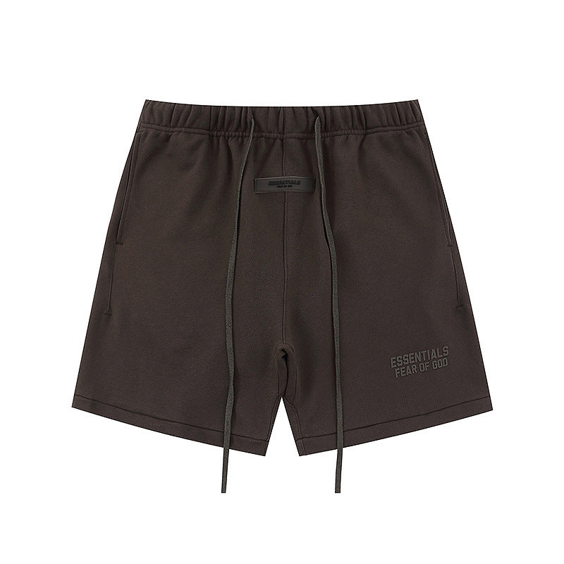 Fear of God ESSENTIALS Logo Sweat Shorts – Premium Cotton Blend Oversized Shorts